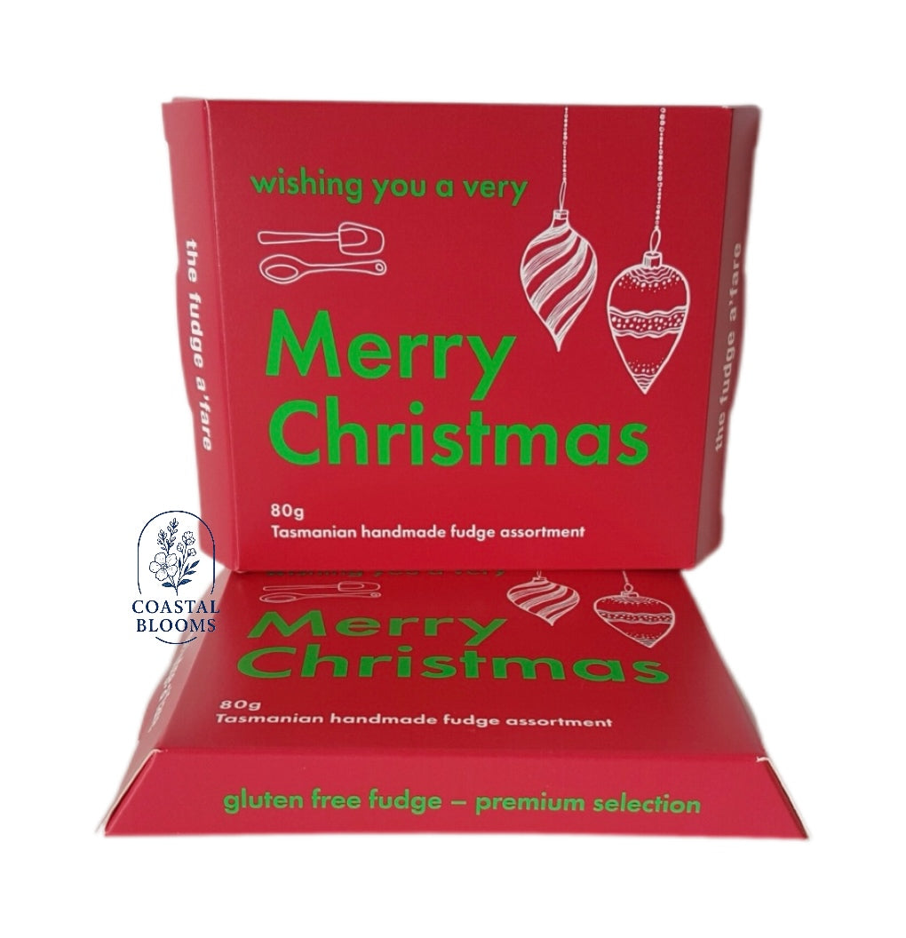 MERRY CHRISTMAS FUDGE