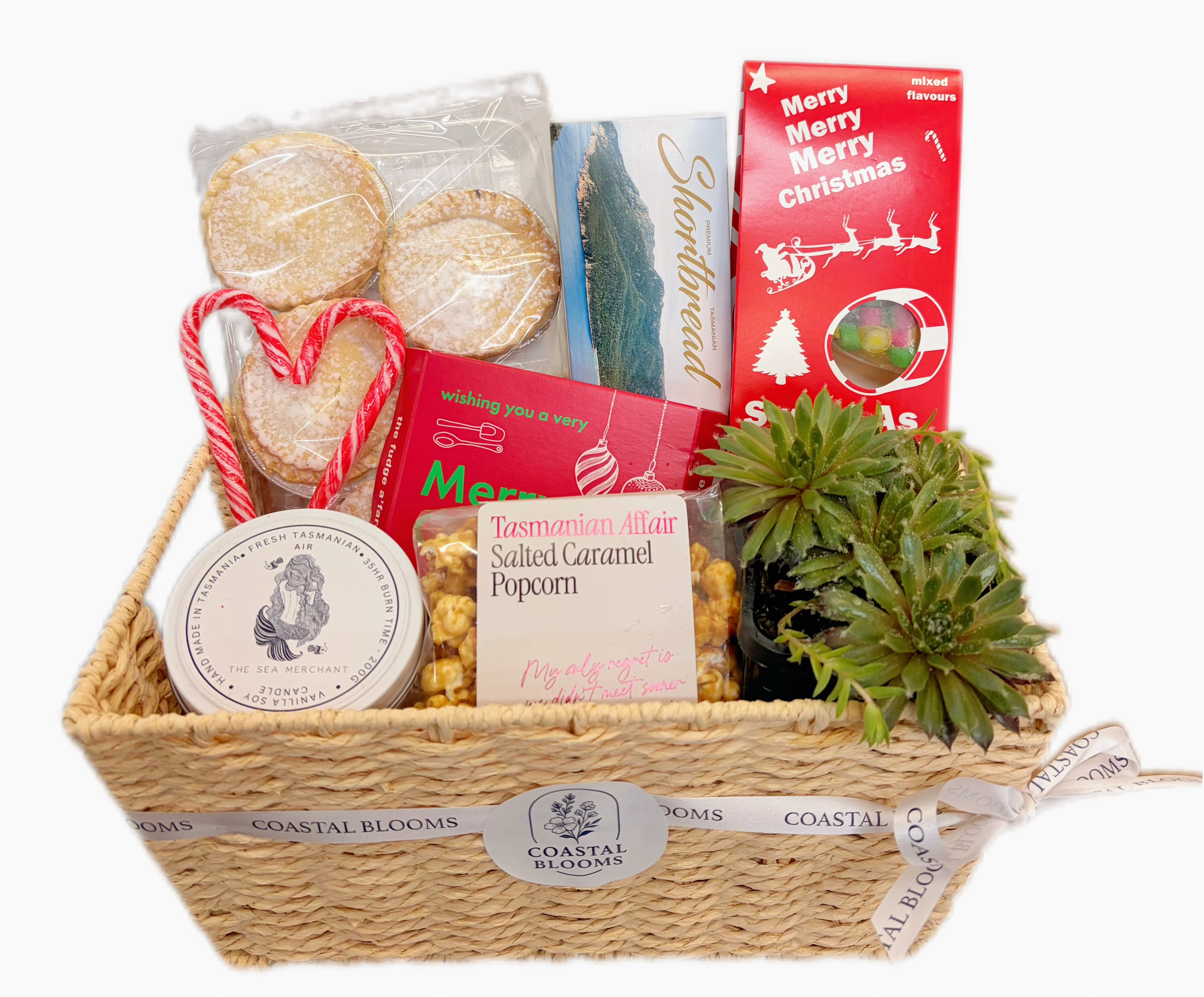 COASTAL BLOOMS CHRISTMAS HAMPER