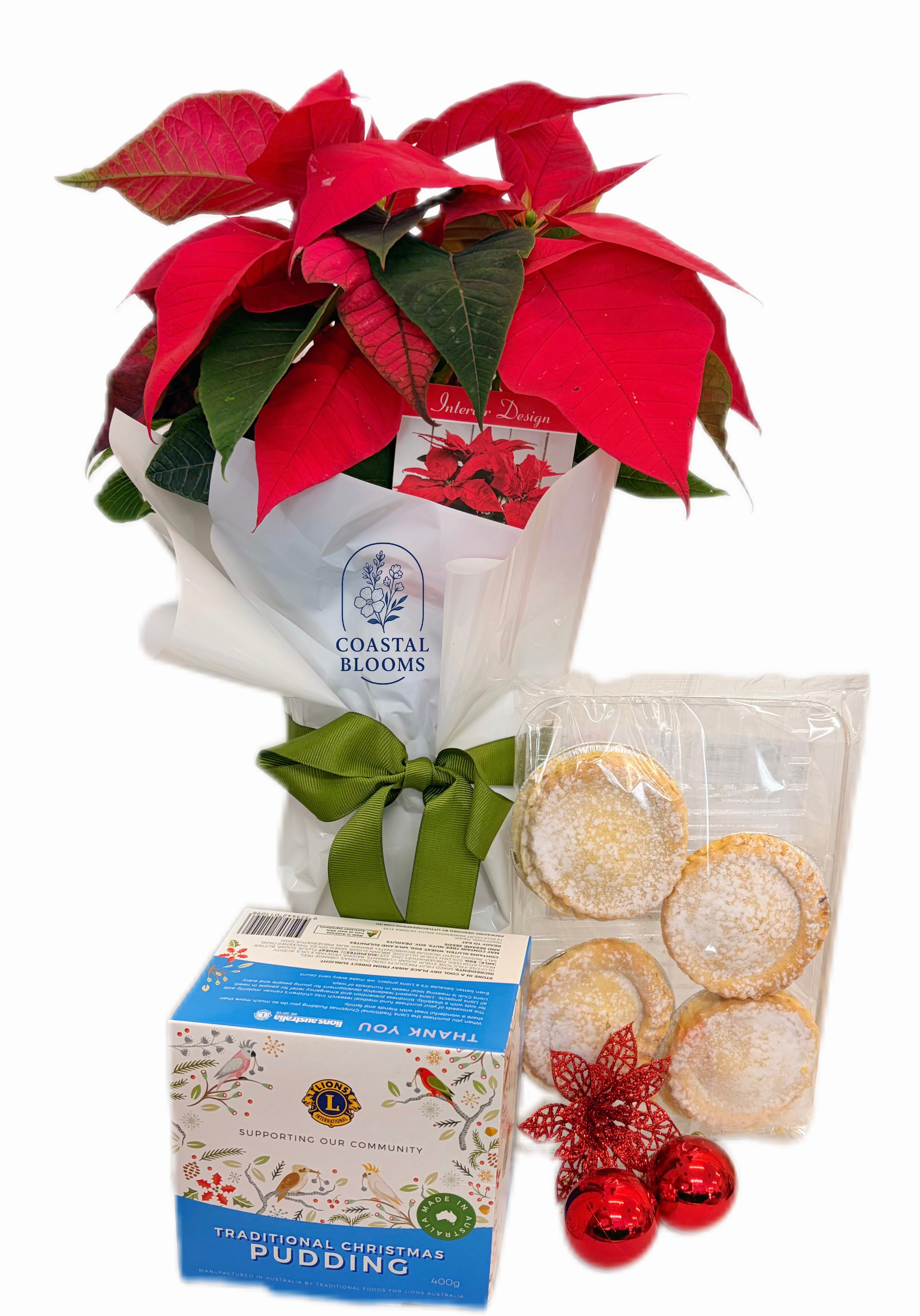 POINSETTIA, PIES & PUDDING